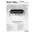 ROTEL RX-454 Service Manual