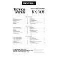 ROTEL RX-503 Service Manual